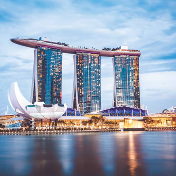 View of buildings in Singapore