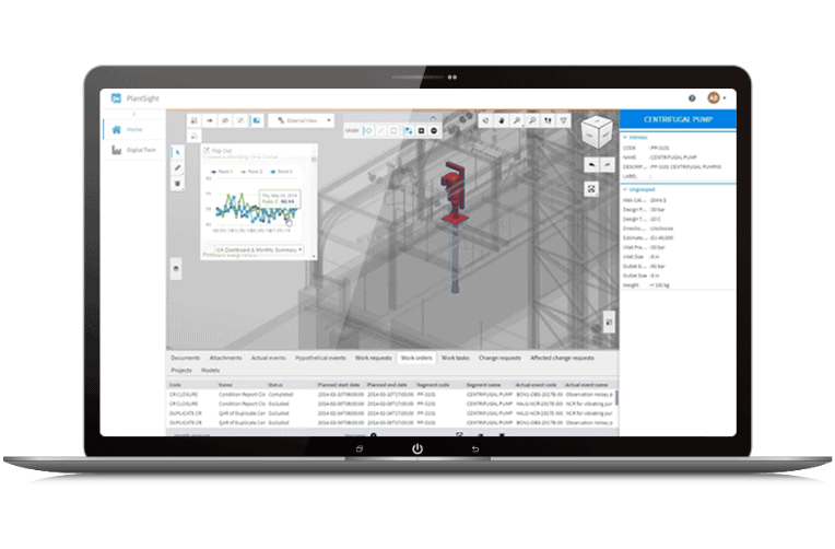 AssetWise immerse screen